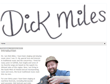 Tablet Screenshot of dickmiles.com